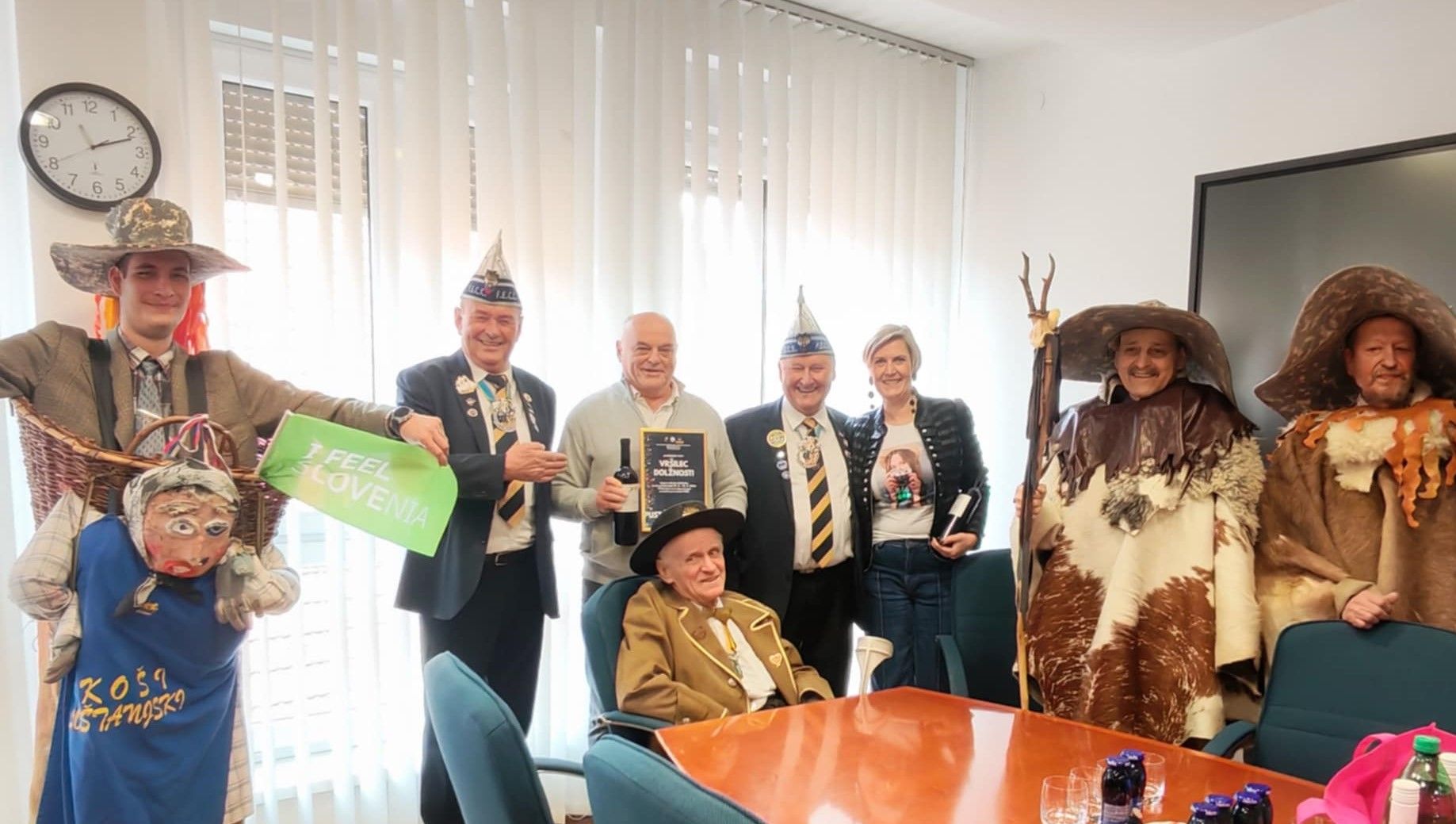 Oblast v Šoštanju prevzel Pust Šoštanjski