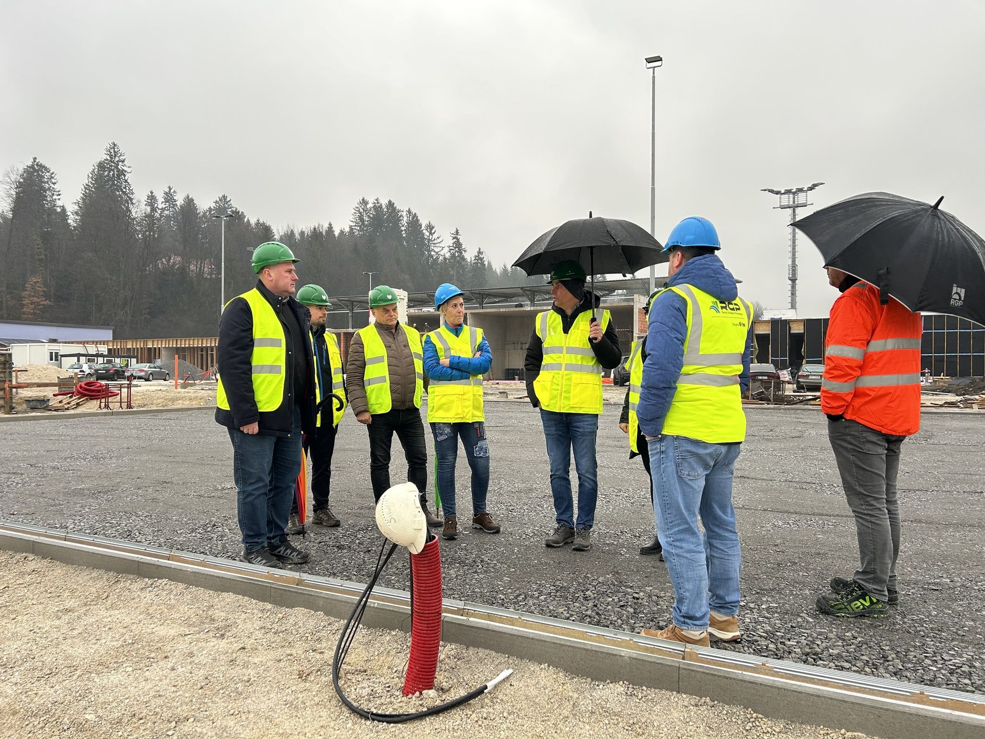 Izgradnja Športnega parka Šoštanj napreduje skladno s terminskim načrtom