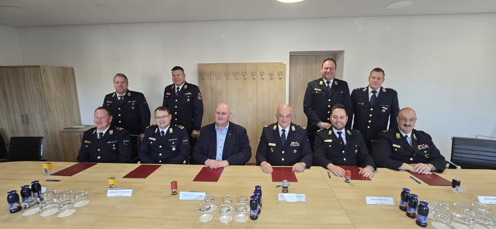 V Šoštanju danes podpisali pogodbe za izvajanje javne gasilske službe