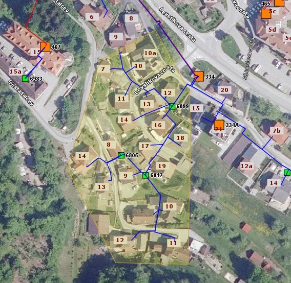 Obvestilo o prekinitvi dobave toplotne energije - Cesta talcev in Levstikova cesta