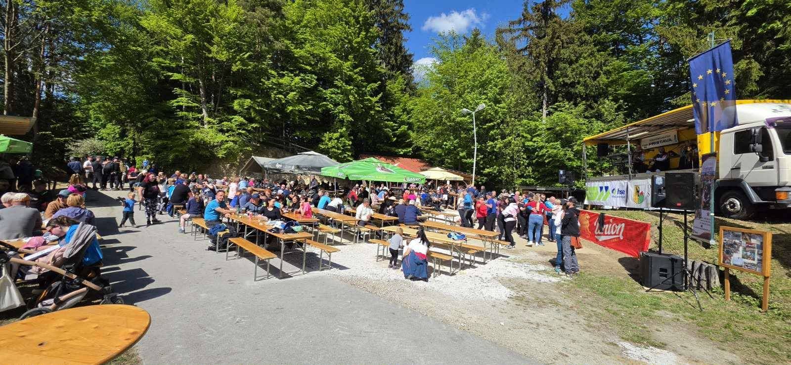 Na Pristavi včeraj pripravili prvomajsko srečanje