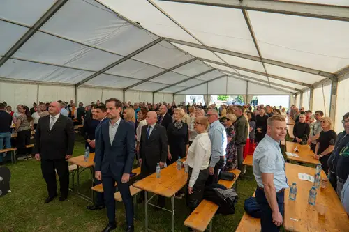 FOTO in VIDEO: V Topolšici obeležili dan zmage