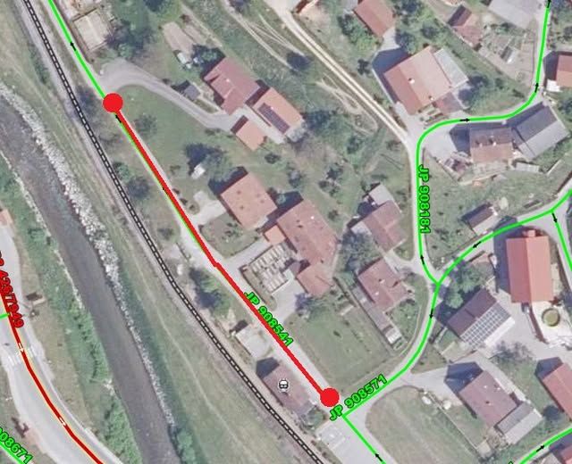 Od ponedeljka popolna zapora ceste pri železniški postaji v Paški vasi