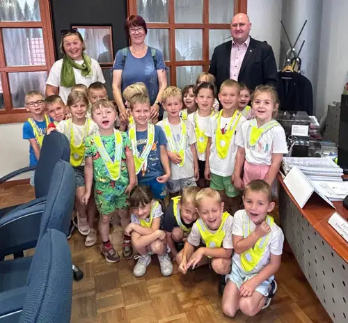 Šoštanjskega župana obiskali bodoči prvošolčki #utrinki