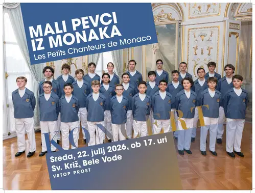 V romarski cerkvi Svetega Križa bo nastopil svetovno priznan deški pevski zbor Les Petits Chanteurs de Monaco