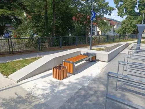 Šoštanj dobil svojo prvo solarno klop