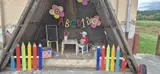 TD Topolšica poskrbelo za tematsko ureditev hiške ob kolesarski poti pri starem gasilskem domu#utrinki