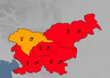 ARSO: Rdeče opozorilo zaradi vročine za večino Slovenije
