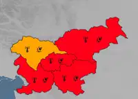 ARSO: Rdeče opozorilo zaradi vročine za večino Slovenije