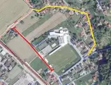 Cesta pri šmarški šoli bo zaprta tudi v prihajajočem tednu