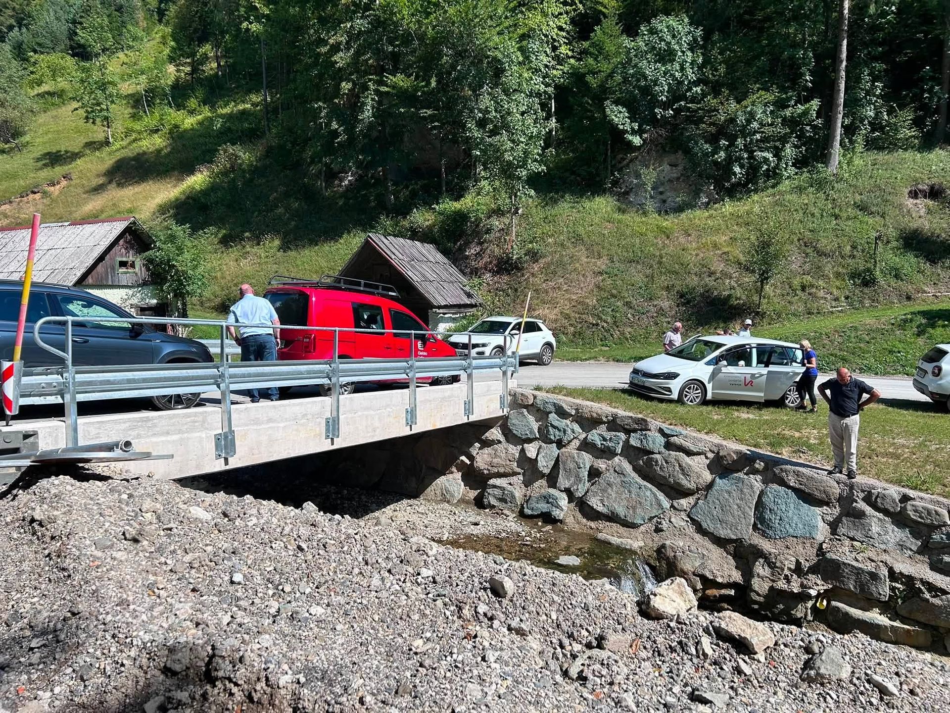 Na območju Ljubije v teku obsežne popoplavne sanacije