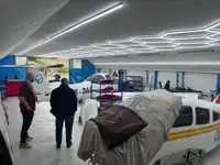 Na letališču v Lajšah odprli delavnico za vzdrževanje letal