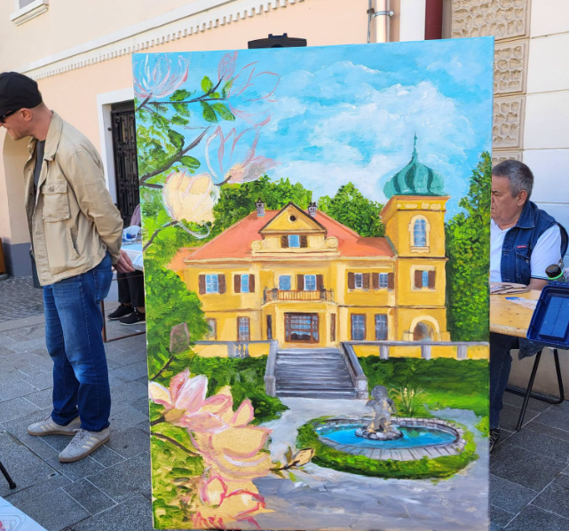 Včeraj je v Špštanju potekala 6. trška likovna kolonija.