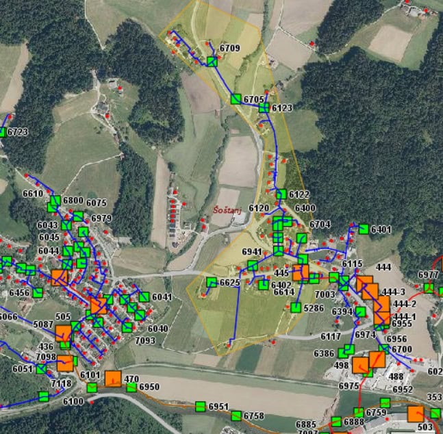 Prekinjena dobava toplotne energije - Metleče