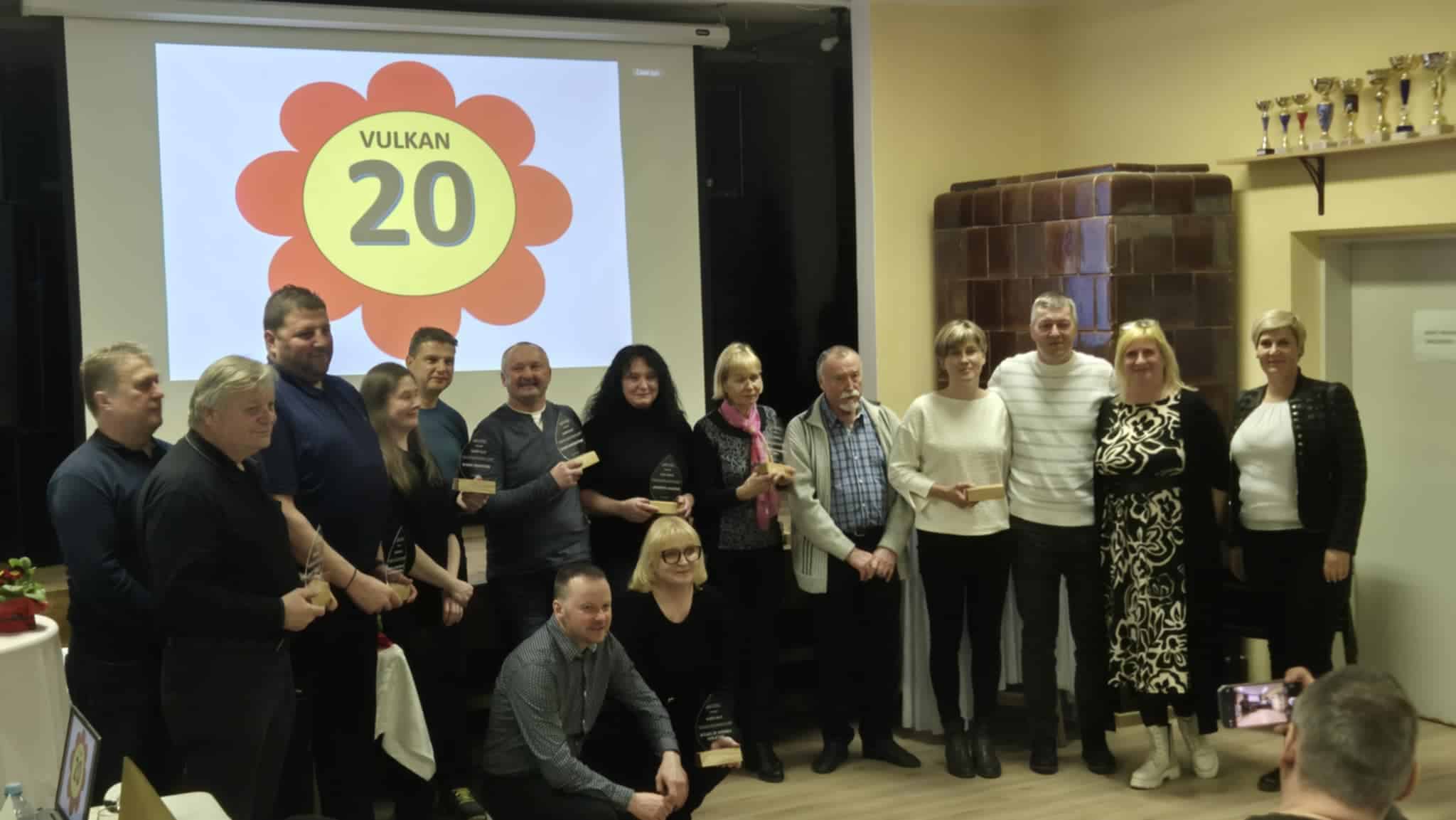 Društvo Vulkan na občnem zboru obeležilo 20. obletnico delovanja