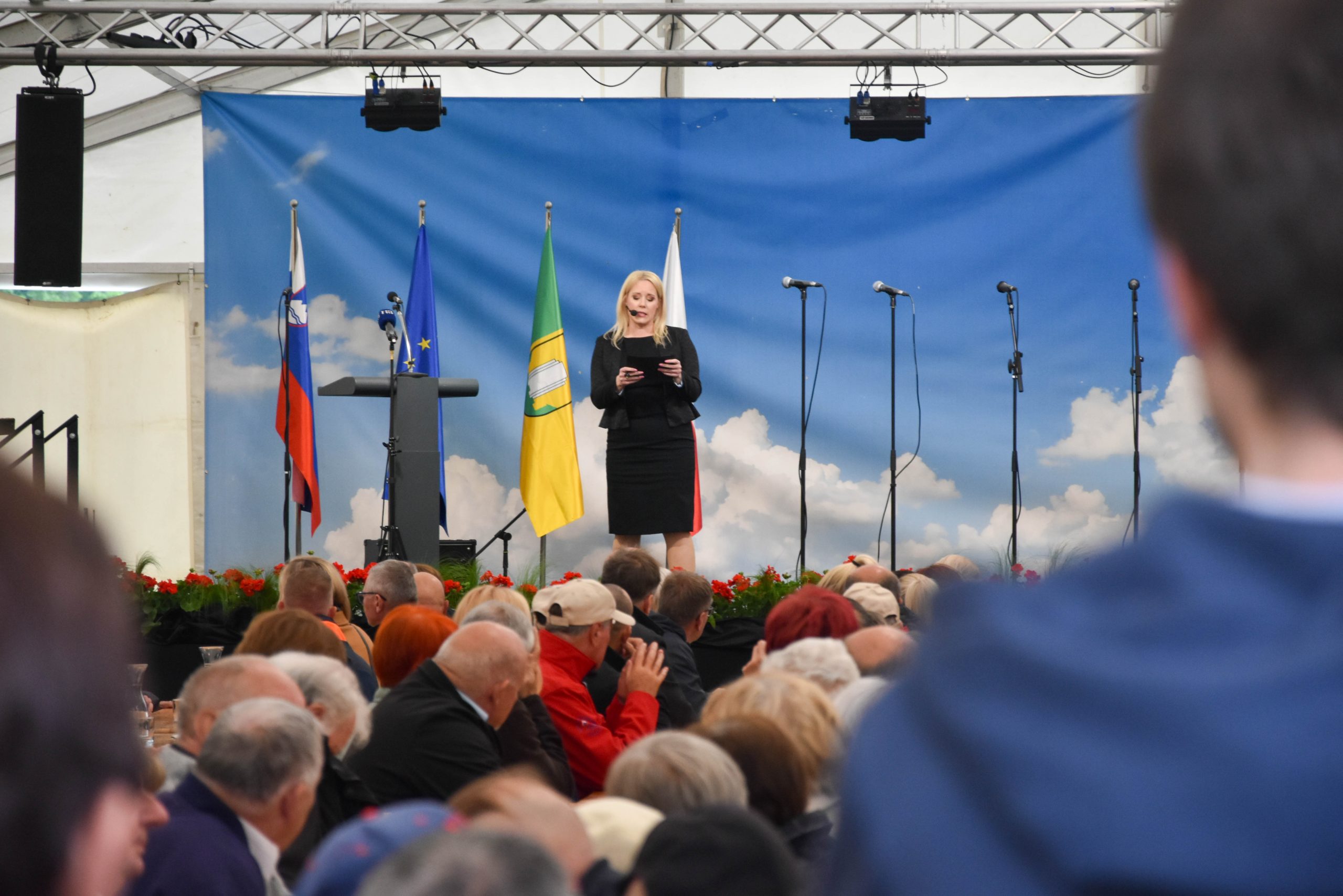 (FOTO in VIDEO) Proslava ob dnevu zmage v Topolšici: Spomin na preteklost, opomin prihodnosti