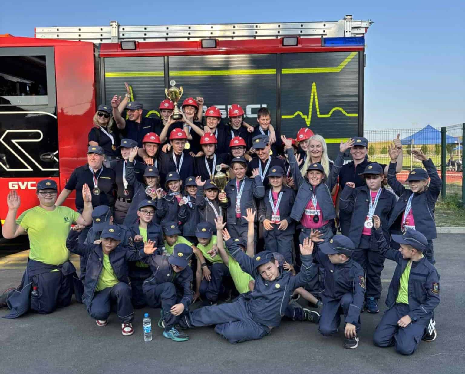 Zgodovinski uspeh PGD Topolšica na državnem mladinskem gasilskem tekmovanju