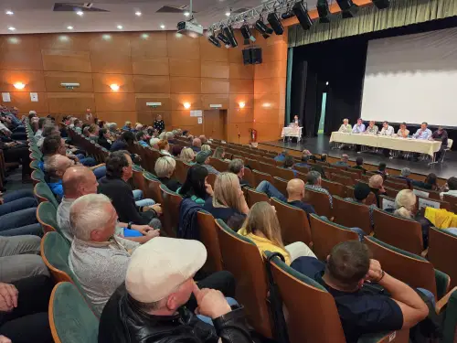 Javna obravnava v Šoštanju: Globok razkol glede PSE Družmirje #video