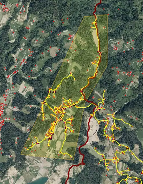 Prekinjena dobava zemeljskega plina - Gaberke in Ravne