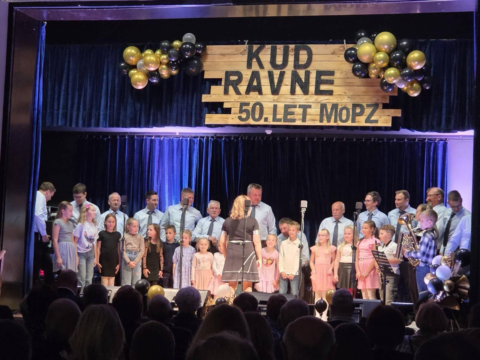 MoPZ KUD Ravne obeležil 50. obletnico #utrinki