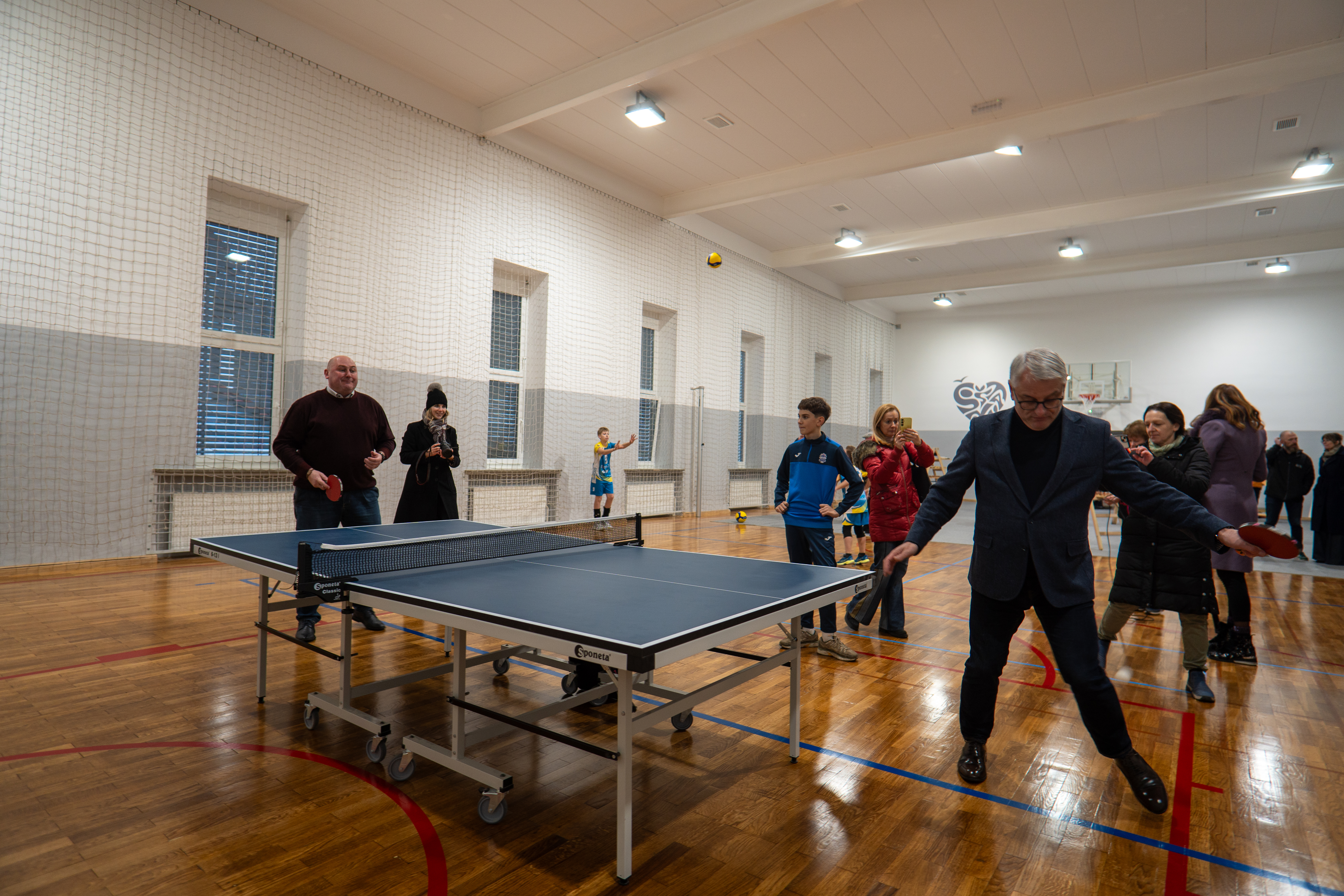 FOTO in VIDEO: V Šoštanju odprli prenovljeno telovadnico Partizan