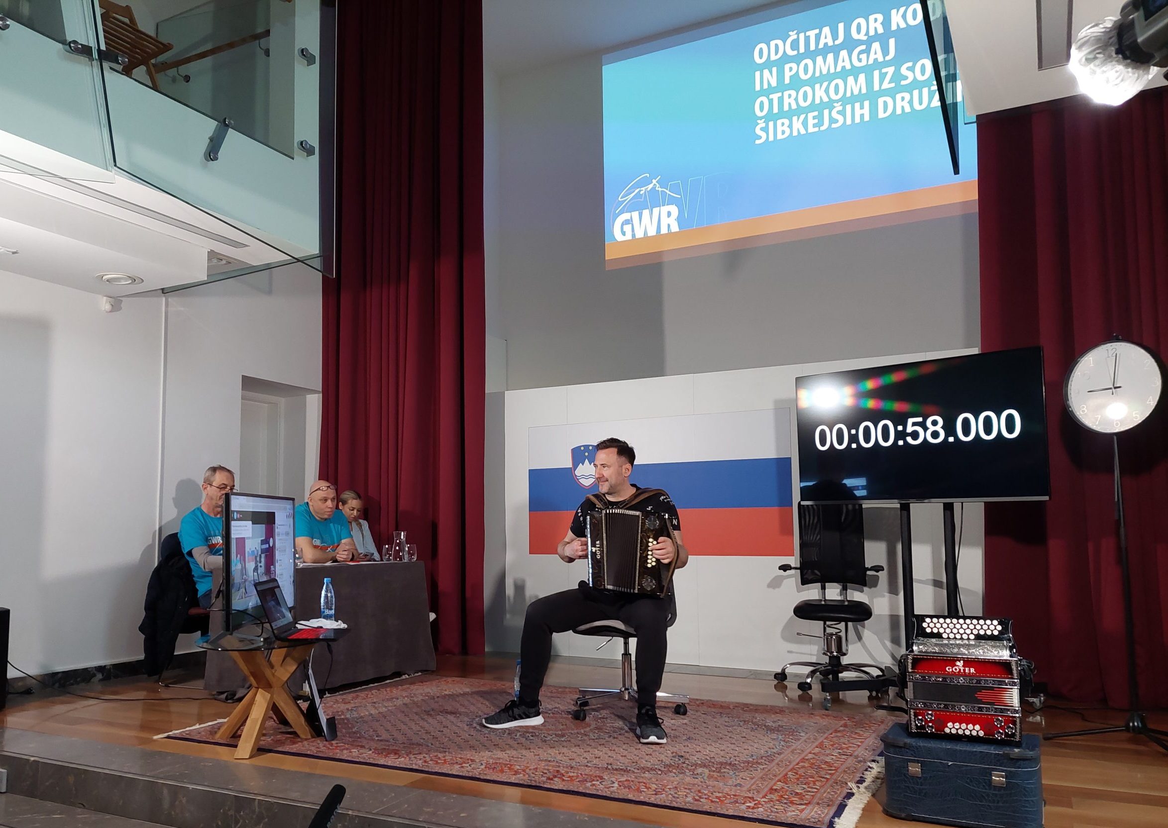 Robert Goter v Vili Bianci lovi Guinnessov rekord