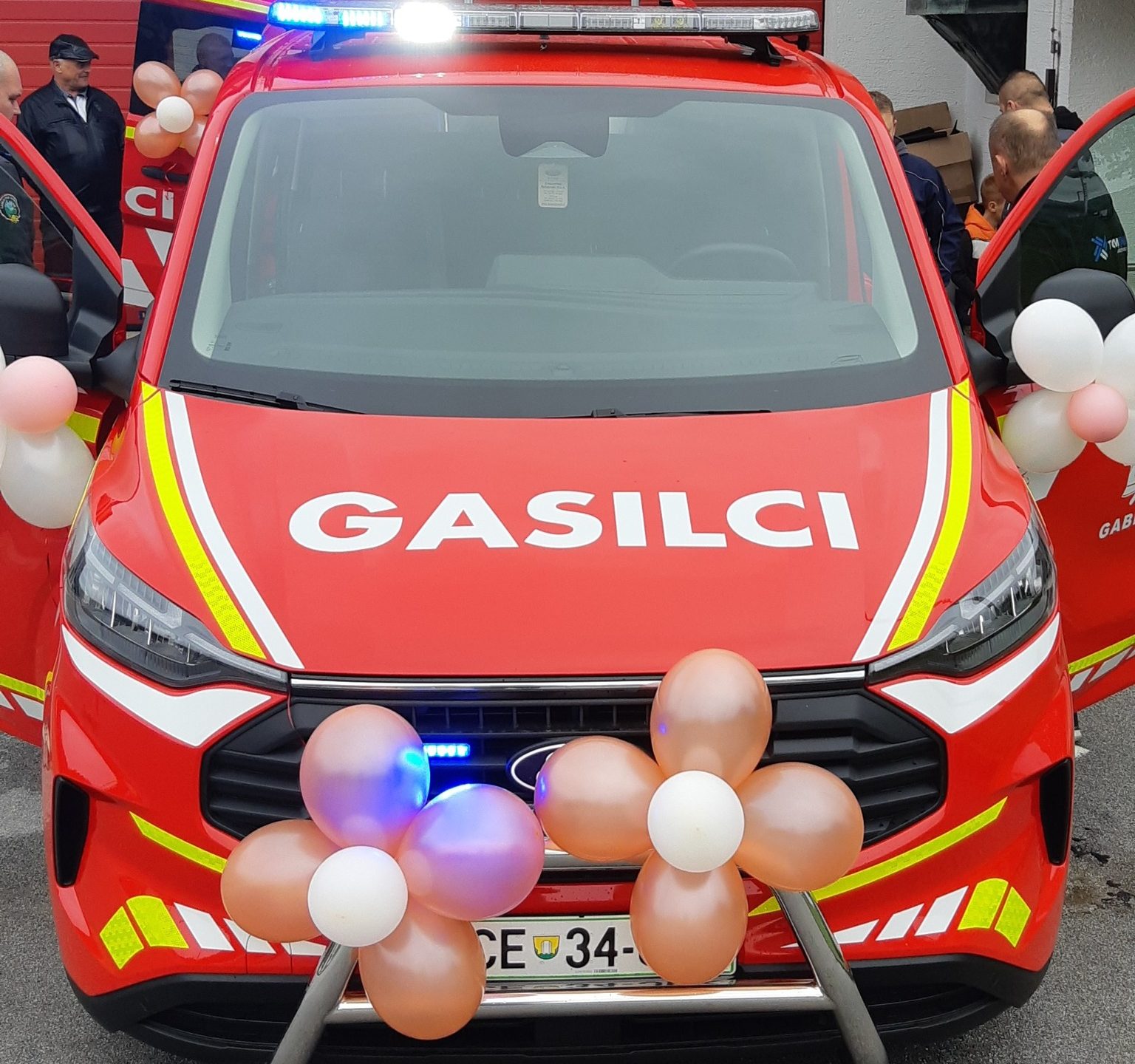 PGD Gaberke bogatejše za novo gasilsko vozilo #utrinki