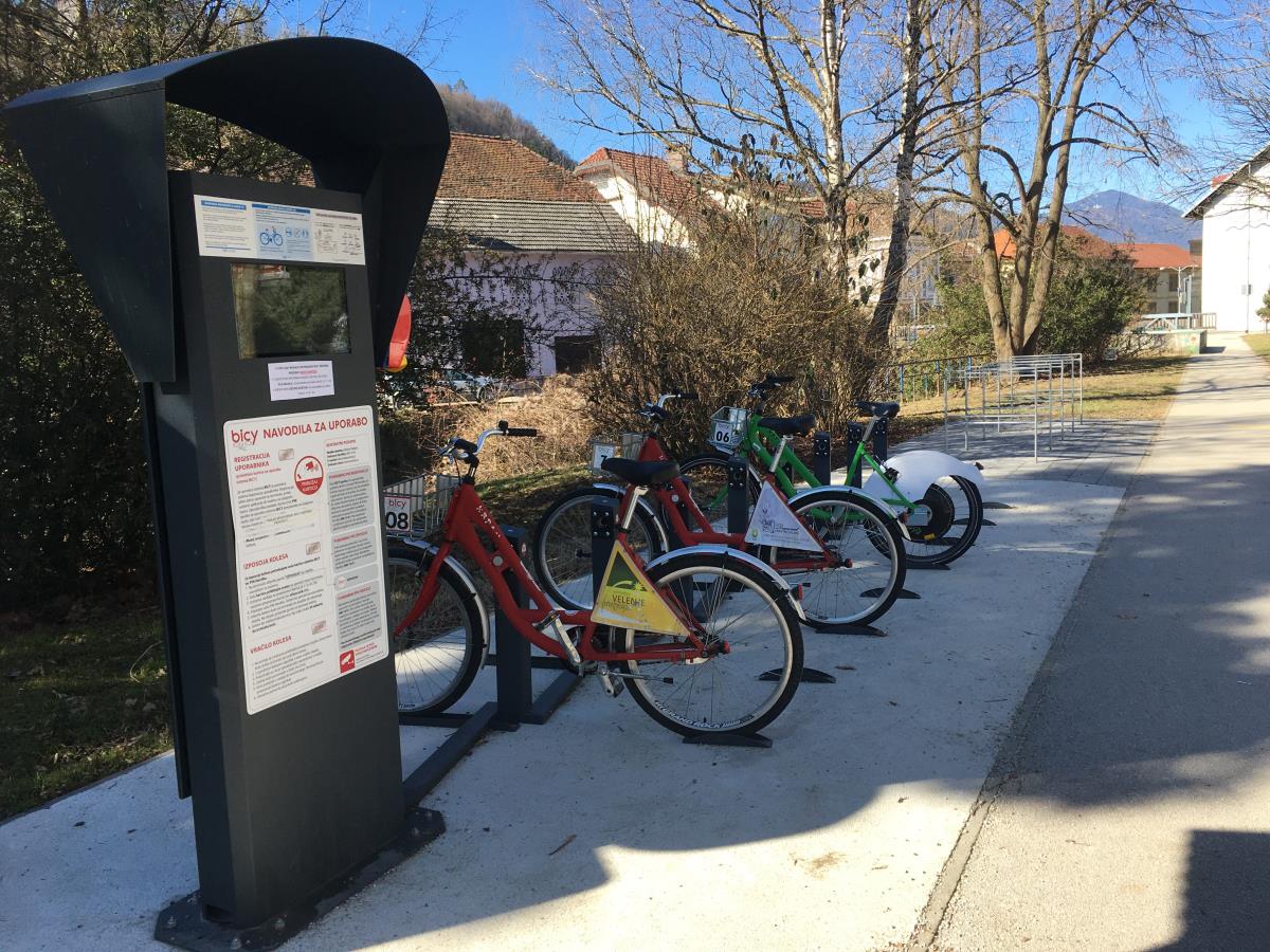 Nova 'Bicy' sezona je tu: Mestna kolesa uporabnikom na voljo tudi na petih postajah v Šoštanju