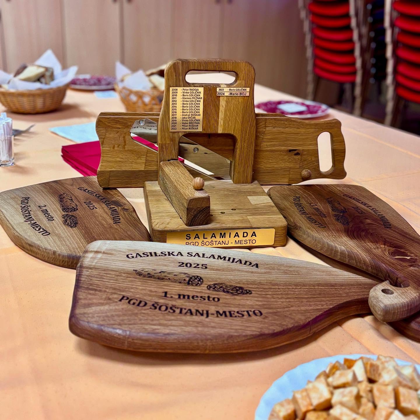 18. društvena salamijada PGD Šoštanj - mesto: Prehodna mesoreznica ostaja v istih rokah kot lani