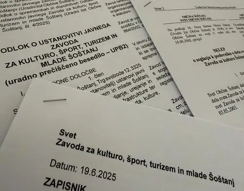 V Šoštanju konstitutivna seja Sveta Zavoda za kulturo, šport, turizem in mlade