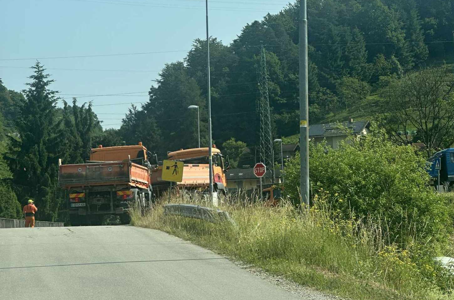 Obvestilo: Delo na cesti v Lokovici