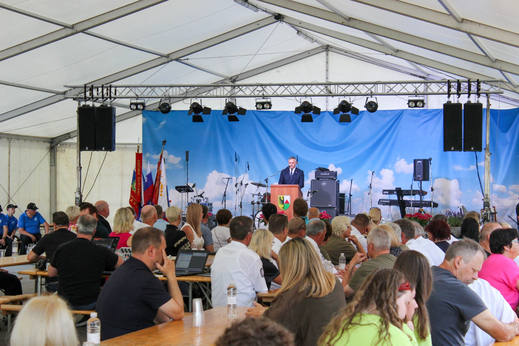 (FOTO in VIDEO) Na predvečer praznika so v Skornem pri Šoštanju obeležili dan državnosti