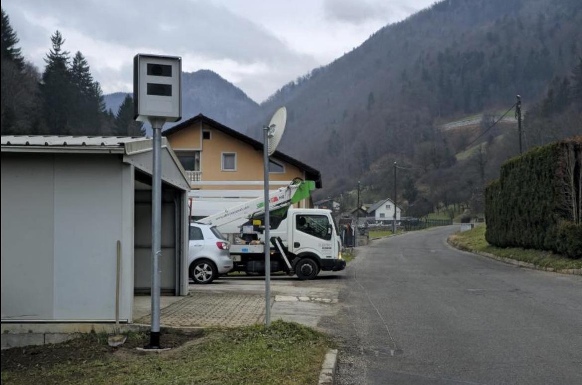 V Florjanu nameščen stacionarni radar