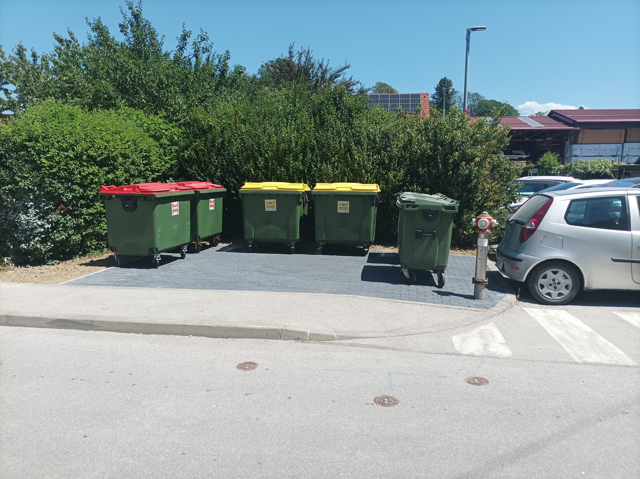 Z novim ekološkim otokom pri telovadnici Partizan do bolj urejenega zbiranja odpadkov