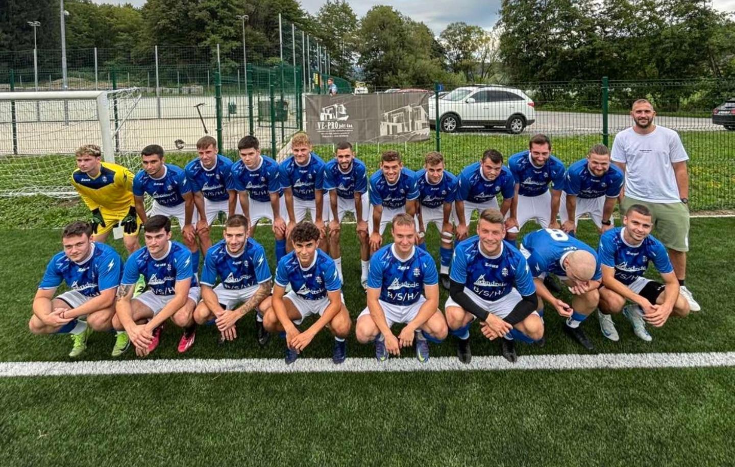 Prva tekma, nov začetek: Po dveh letih premora članska ekipa NK Šoštanj znova na igrišču