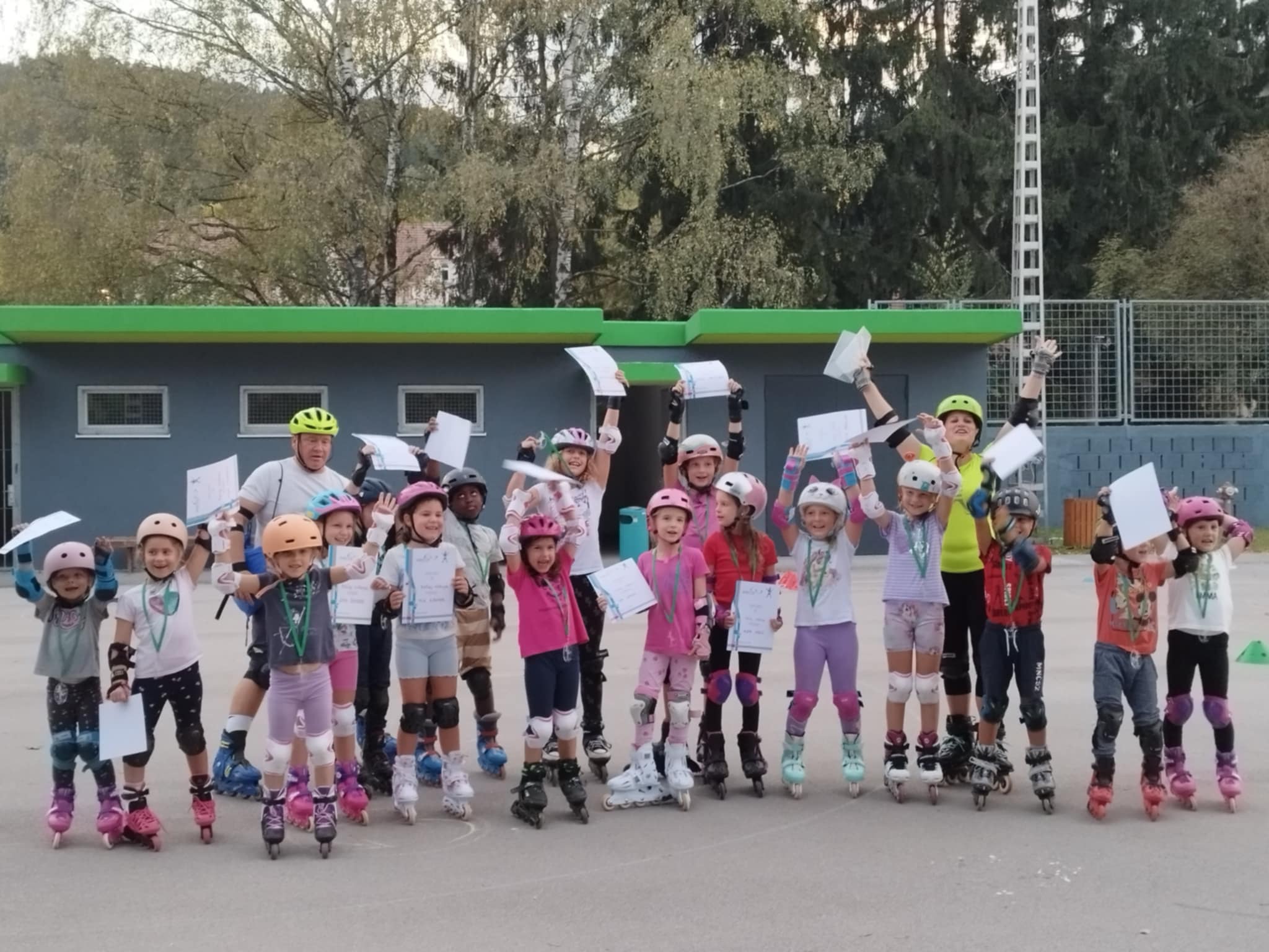 Uspešno zaključena brezplačna šola rolanja #utrinek