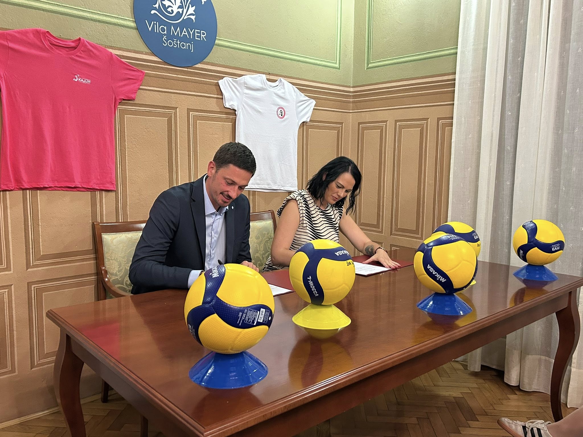 ŽOK Kajuh Šoštanj in Odbojkarska šola Dejana Vinčiča združila moči