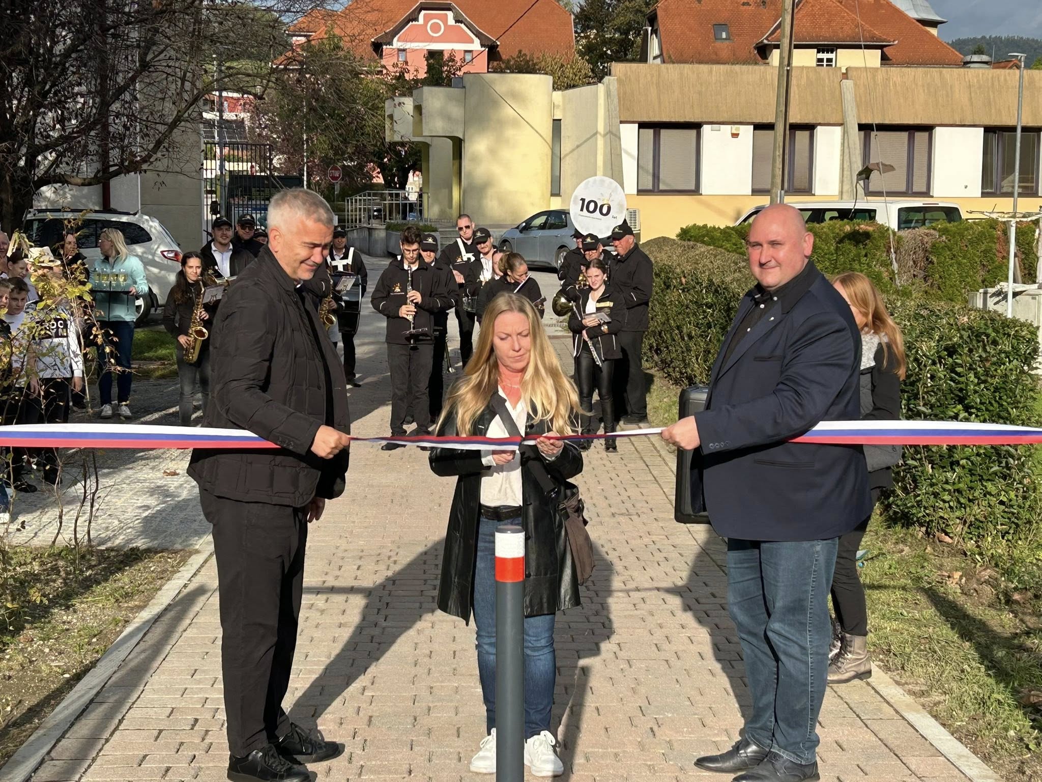 V Šoštanju odprli novo peš brv čez reko Pako