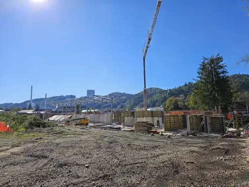 Gradnja športnega parka pod Vilo Široko uspešno napreduje