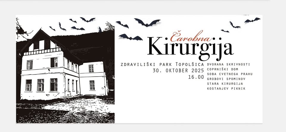 Čarobna Kirurgija v Topolšici bo znova zaživela