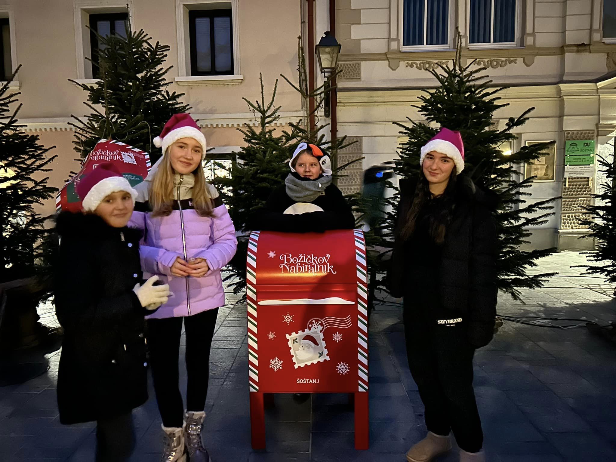 V Šoštanj bo ta konec tedna prispel Božičkov nabiralnik