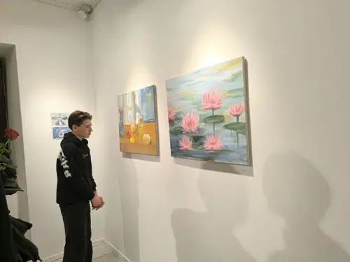 V četrtek so v Mestni galeriji Šoštanj odprli razstavo dijakov likovne gimnazije