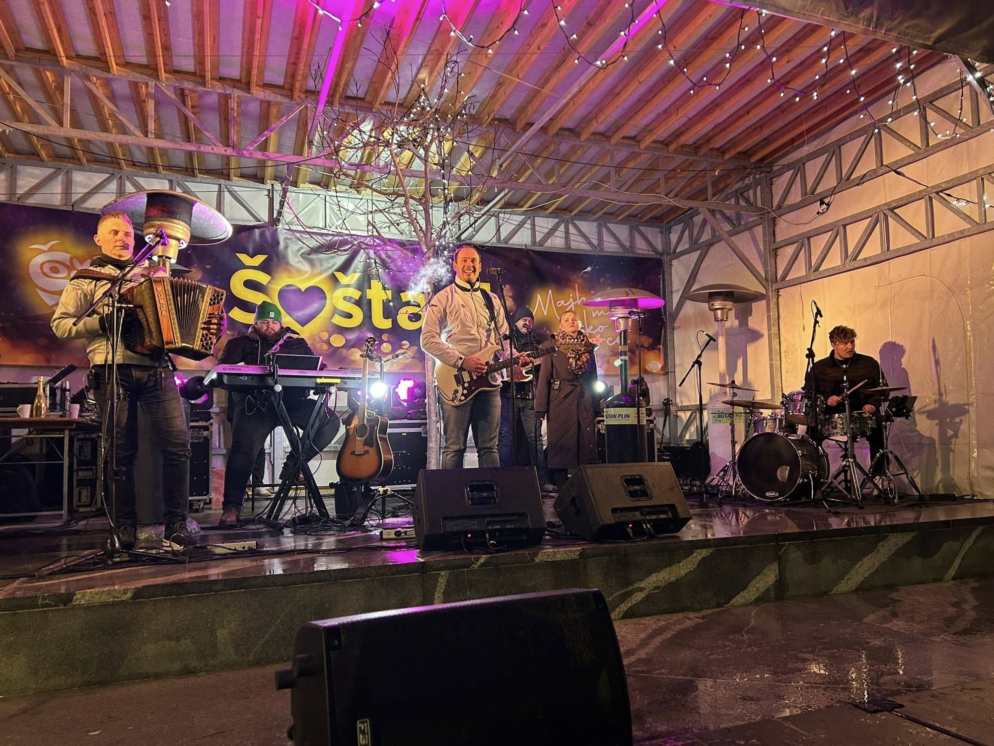 V Šoštanju v novo leto vstopili z Dejanom Vunjakom #utrinek